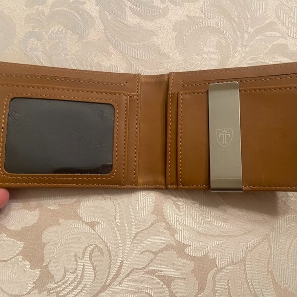 TRAVANDO Mens Slim Wallet w/Money Clip AUSTIN RFID Blocking Bifold Credit Card - Picture 6 of 6